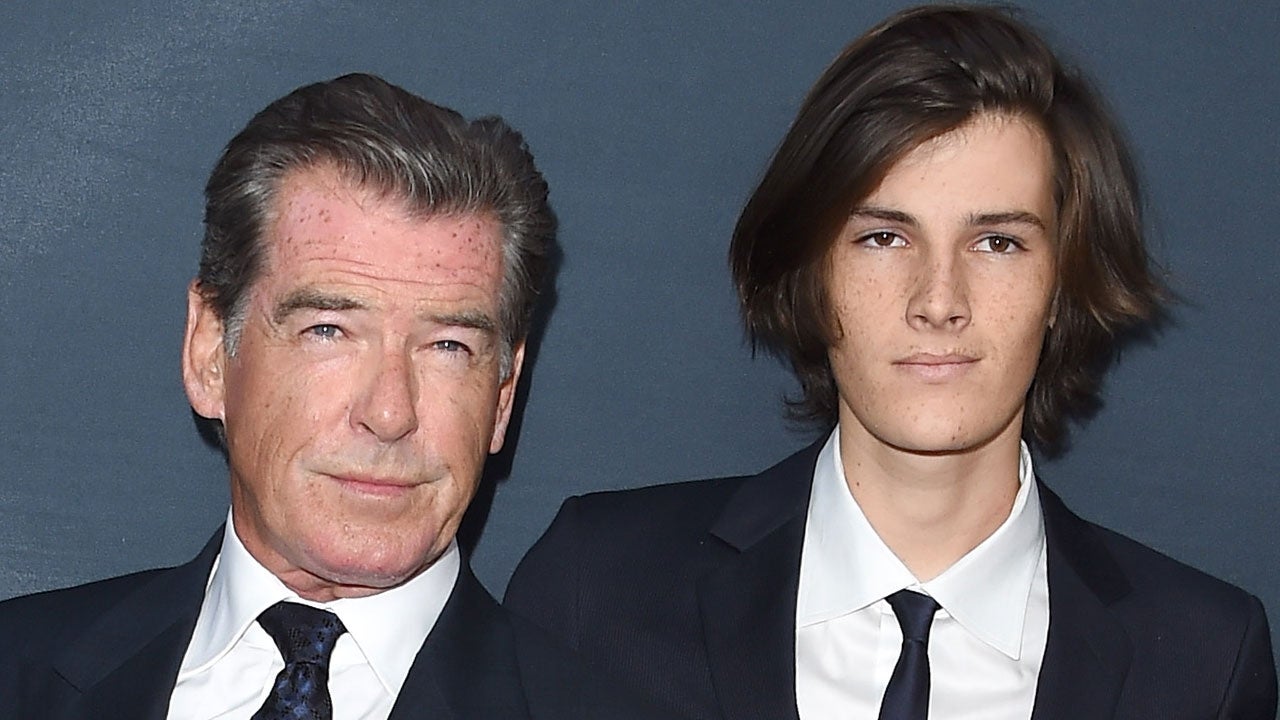 Pierce Brosnan hits the red carpet with his look-alike sons — see the photos