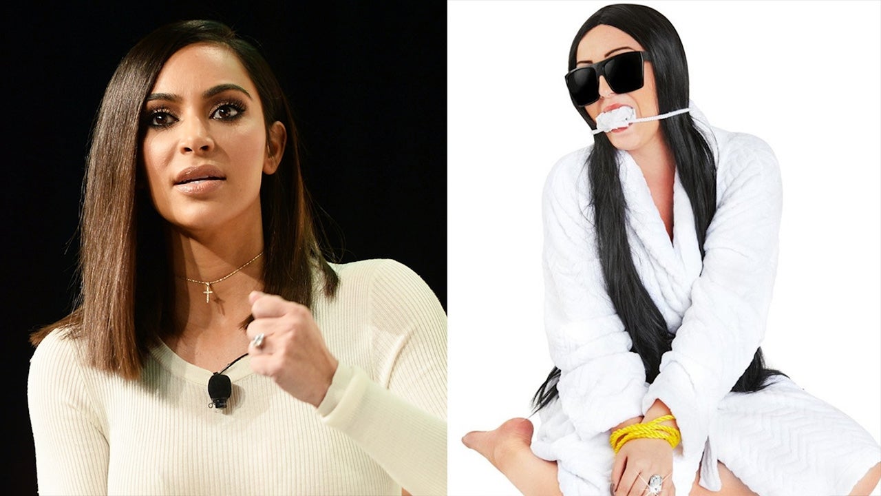 Kim Kardashian's Paris Robbery Was Turned Into a Halloween Costume