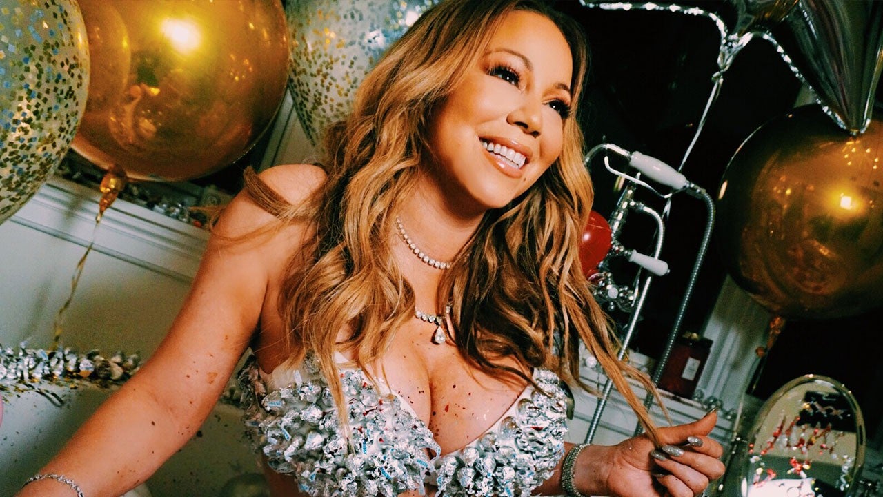 Mariah Carey Seductively Poses in Candy Bra in Pics Shot By Mana. 