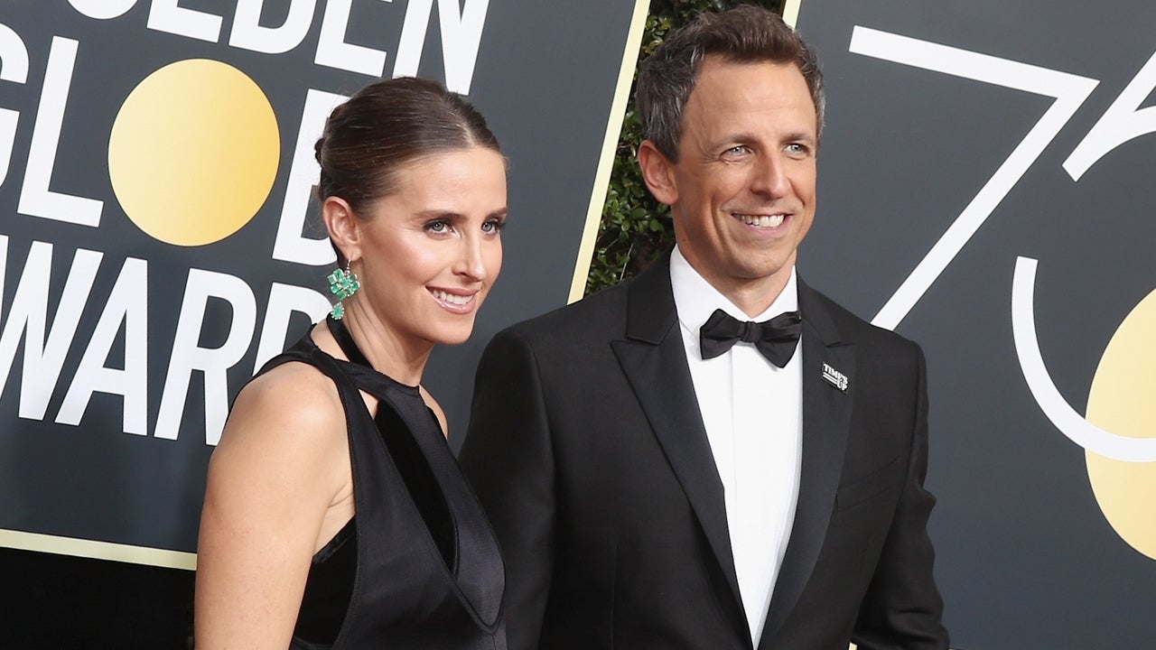 Seth meyers and wife alexi ashe welcome baby no 3 entertainment tonight