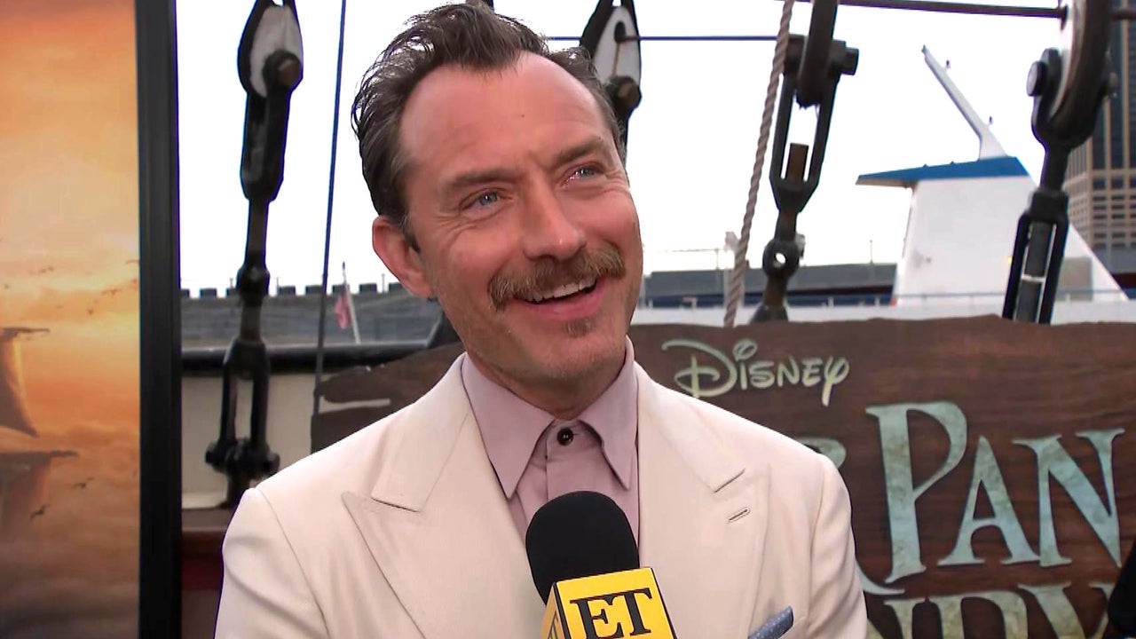 Jude Law Says Son Seeing Him as Hook in 'Peter Pan & Wendy' Will Be a
