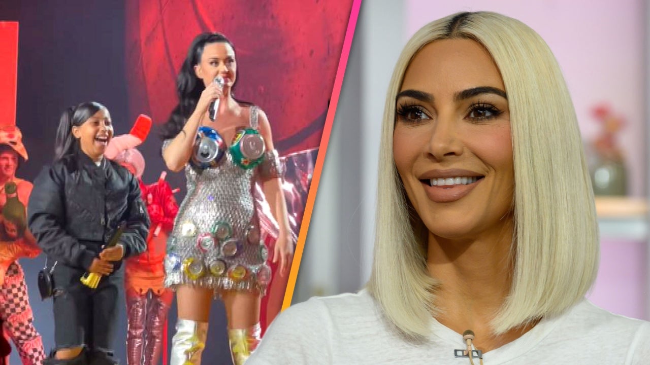 Kim Kardashian Has Proud Mom Moment as North West Joins Katy Perry Onstage 