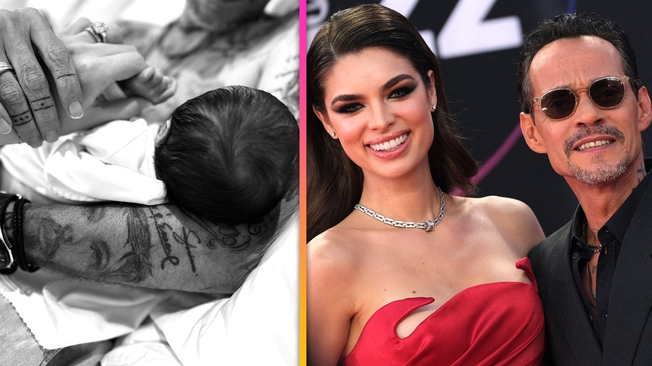 Marc Anthony Reveals He and Nadia Ferreira Baby No. 7 See the First Pic