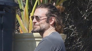 Bradley Cooper Sports a Ponytail While Hanging Out With Leonardo DiCaprio in Malibu
