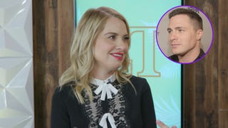 Here's the Prank Colton Haynes Played on Leslie Grossman Every Week on 'AHS: Cult' (Exclusive) 