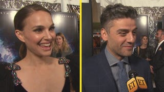 Oscar Isaac Brought Natalie Portman and Her Son to the 'Star Wars' Set (Exclusive)