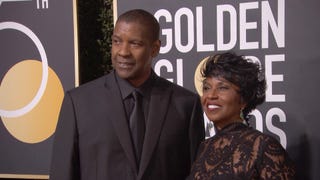 Denzel Washington Reveals The Hilarious Place He Won't Critique His Son's Work -- and Why! (Exclusive) 