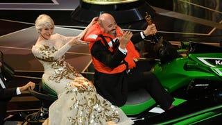 2018 Oscars: Mark Bridges Says Winning the Jet Ski Was an Accident! (Exclusive)