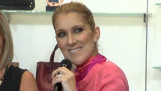 Celine Dion Breaks Into Song to Avoid Romance Questions - Watch!