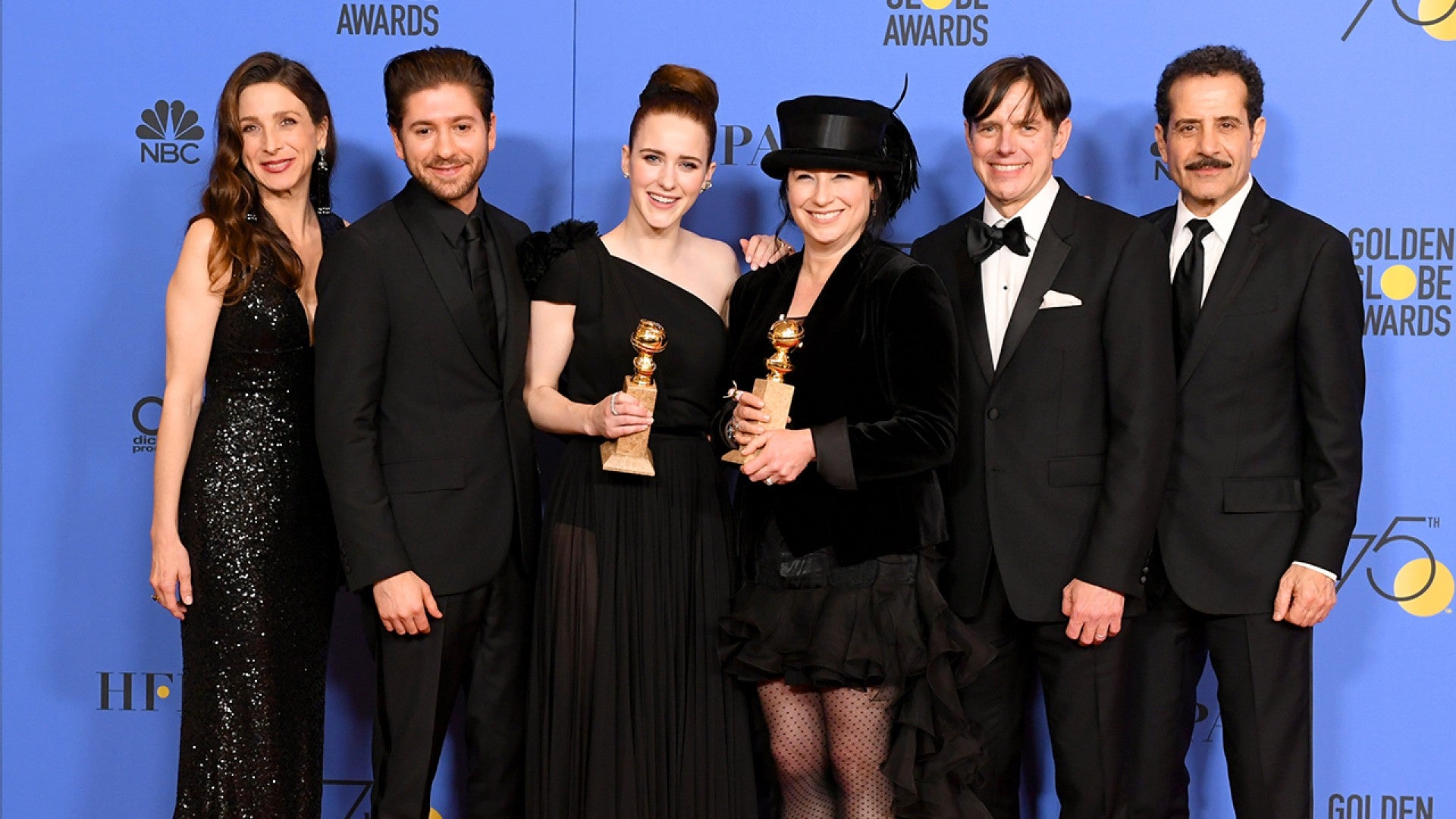 Amy Sherman Palladino Marvelous Mrs Maisel Cast Dish On Golden Globe Win Exclusive Entertainment Tonight Not sure where to start? entertainment tonight