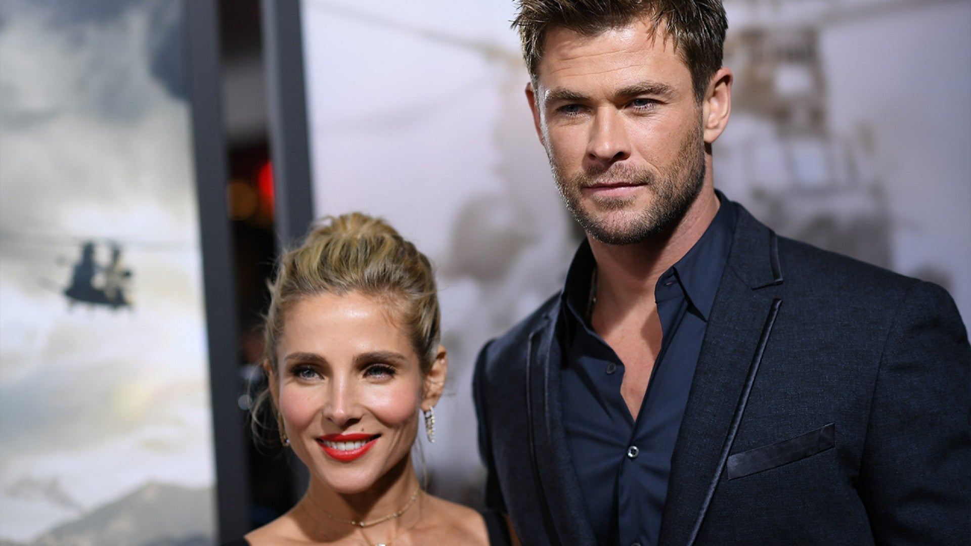 Chris Hemsworth Elsa Pataky Enjoy Date Night At 12 Strong