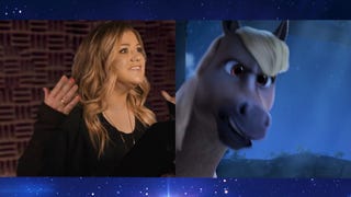 Behind the Scenes of 'The Star': Kelly Clarkson Gets Into Character to Voice a 'Spunky' Horse