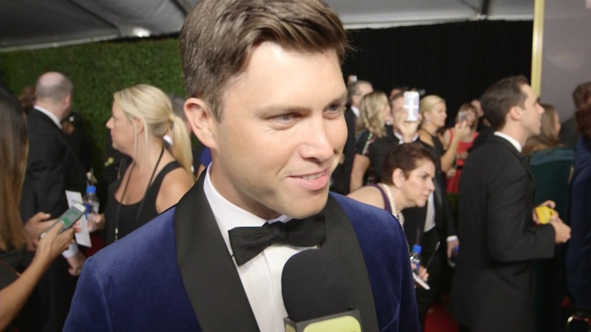 EXCLUSIVE: Colin Jost Gushes Over Rumored Girlfriend Scarlett Johansson:  'I'm Very Lucky' | Entertainment Tonight