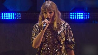 Taylor Swift Slays Jingle Ball -- and British Vogue!