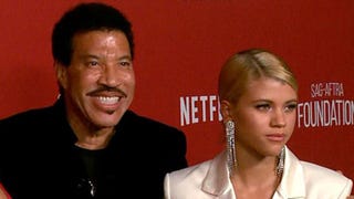 Sofia Richie and Dad Lionel Step Out Together for Rare Red Carpet Appearance