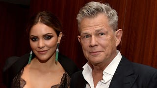 Katharine McPhee Poses With David Foster After Insisting They're Just 'Close Friends'