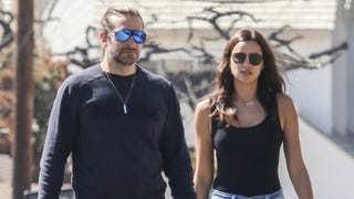Irina Shayk Gets Cheeky With Bradley Cooper and Shows Off Some Sweet PDA in Malibu -- See the Pics!
