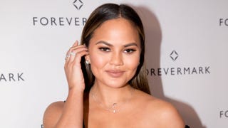 Chrissy Teigen Rocks a Revealing Sheer Dress -- See the Revealing Look!