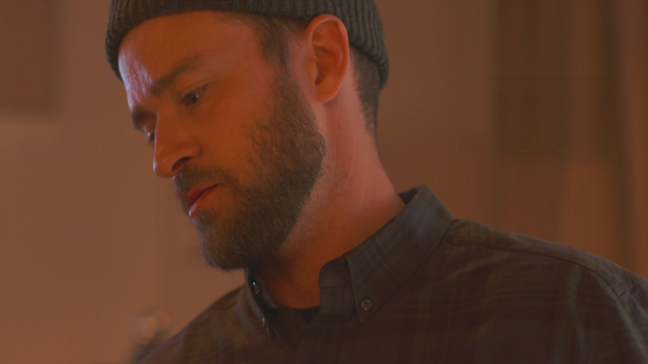 Justin Timberlake Works His Magic in the Recording Studio With The