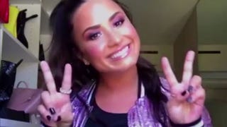 EXCLUSIVE: Demi Lovato Debuts Smule Performance of 'Sorry Not Sorry' -- Watch! 