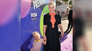 Pink's Husband Carey Hart Jokes He's Going to Pull Out Daughter Willow's Loose Tooth -- Watch!