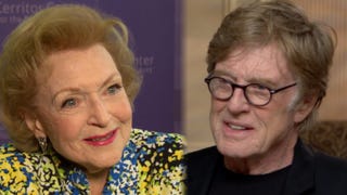 Robert Redford Adorably Reacts to Betty White Hitting on Him
