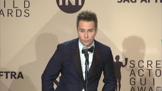 Sam Rockwell Backstage at the 2018 SAG Awards (Full Press Conference)