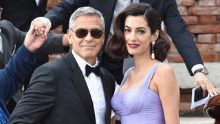 George and Amal Clooney Make First Public Appearance Since Birth of Twins -- See the Pics!