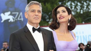 George Clooney and Wife Amal Dazzle in Venice, Her First Appearance Since Giving Birth to Twins