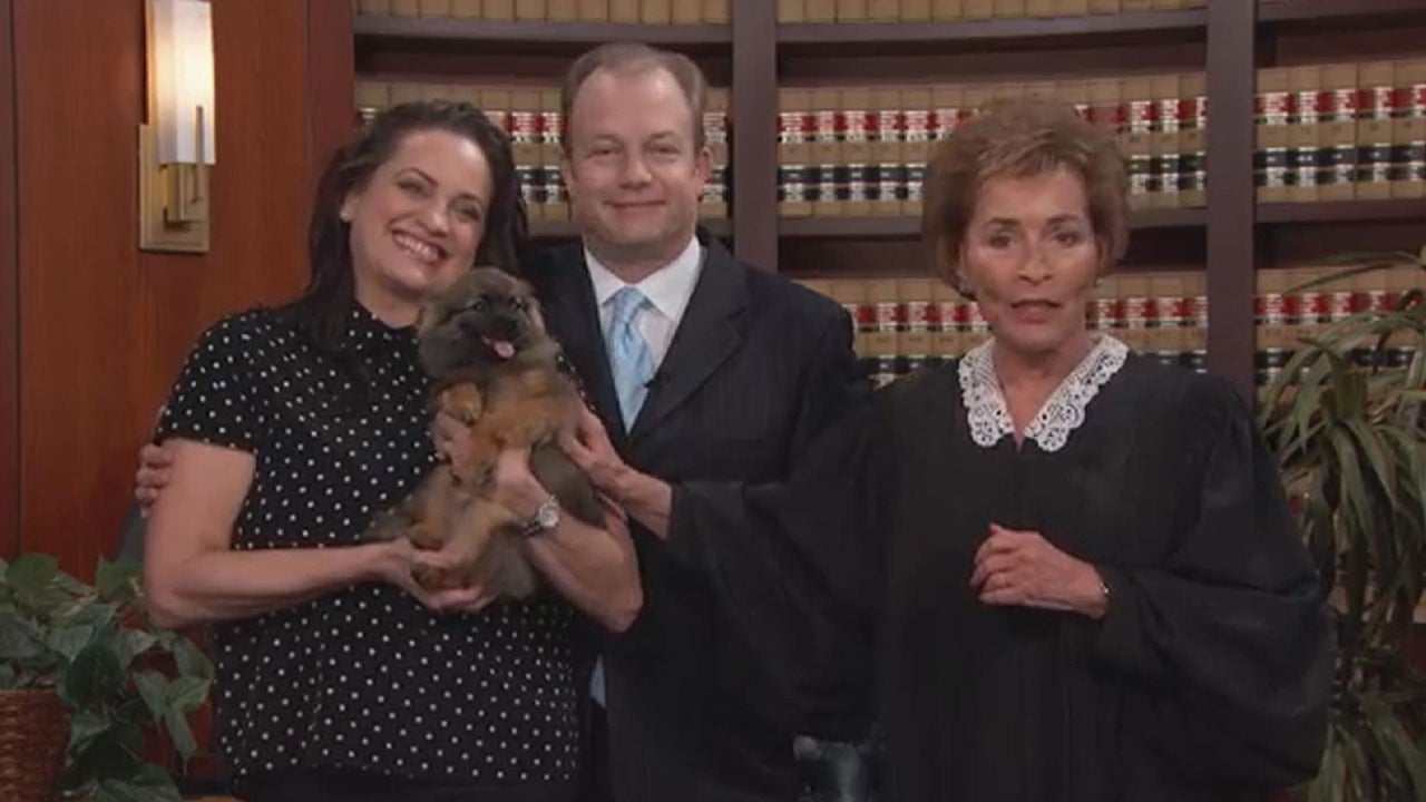 Judge Judy Finds Puppy a Happy Home for the Holidays (Exclusive)