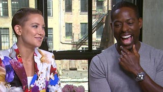 Kate Hudson, Sterling K. Brown Compare Dance Moves on 'Marshall' Set (Exclusive)