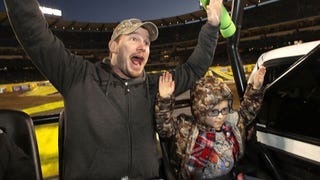 Chris Pratt, Josh Duhamel and More Stars Bring Their Kids to Monster Jam -- See the Fun Pics!