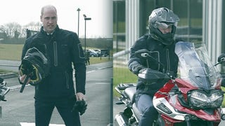 Prince William Ups His Cool Factor by Riding a Motorcycle!