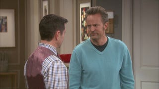 On 'The Odd Couple' Set with Matthew Perry
