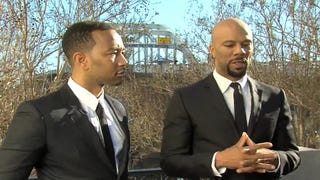 John Legend & Common Perform 'Glory' During Concert in Selma