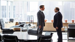 'Suits' Sneak Peek: Harvey and Louis Battle Over a Client!