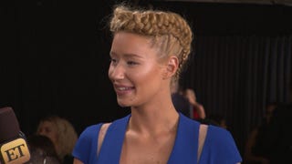 Iggy Azalea Rocks Braided Hairstyle at the 2015 GRAMMYs