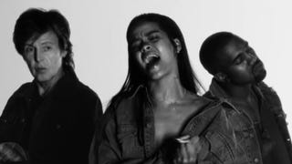 Rihanna's 'FourFiveSeconds' Video is Here! Set for GRAMMYs Performance With Kanye West and Paul McCartney
