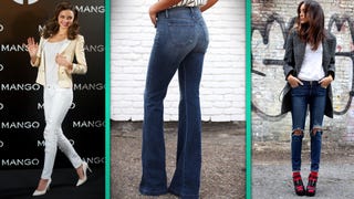 Spring Denim Trends - Crisp White, Distressed & Flared