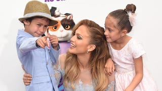 Jennifer Lopez Brings Her Twins to the 'Home' Premiere In Rare Appearance