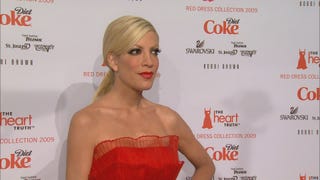 Tori Spelling Suffers Bad Burn at Benihana