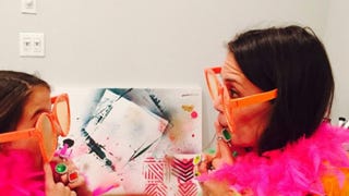 Katie Holmes Shares Rare Photo Playing Dress-Up with Suri Cruise!