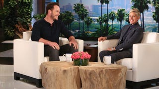 Chris Pratt Talks to 'Ellen' About Living In His Van