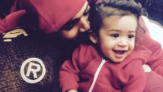 Chris Brown Shares First Pics of His Daughter Royalty