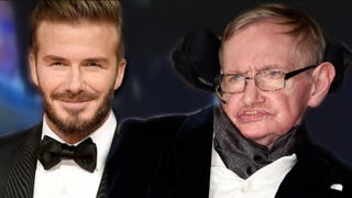 Stephen Hawking Says He's Always Compared to David Beckham