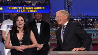 Julia Louis-Dreyfus Wins David Letterman's Final Top 10 List