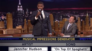 Jamie Foxx Slays Musical Impersonations of John Legend and Jennifer Hudson
