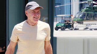 Harrison Ford Flies Again! Actor Seen in Chopper