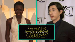 Adam Driver, Lupita Nyong'o 'Star Wars' Characters Revealed