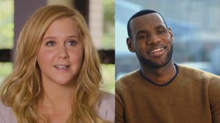 Go Behind the Scenes of 'Trainwreck' with Amy Schumer and LeBron James
